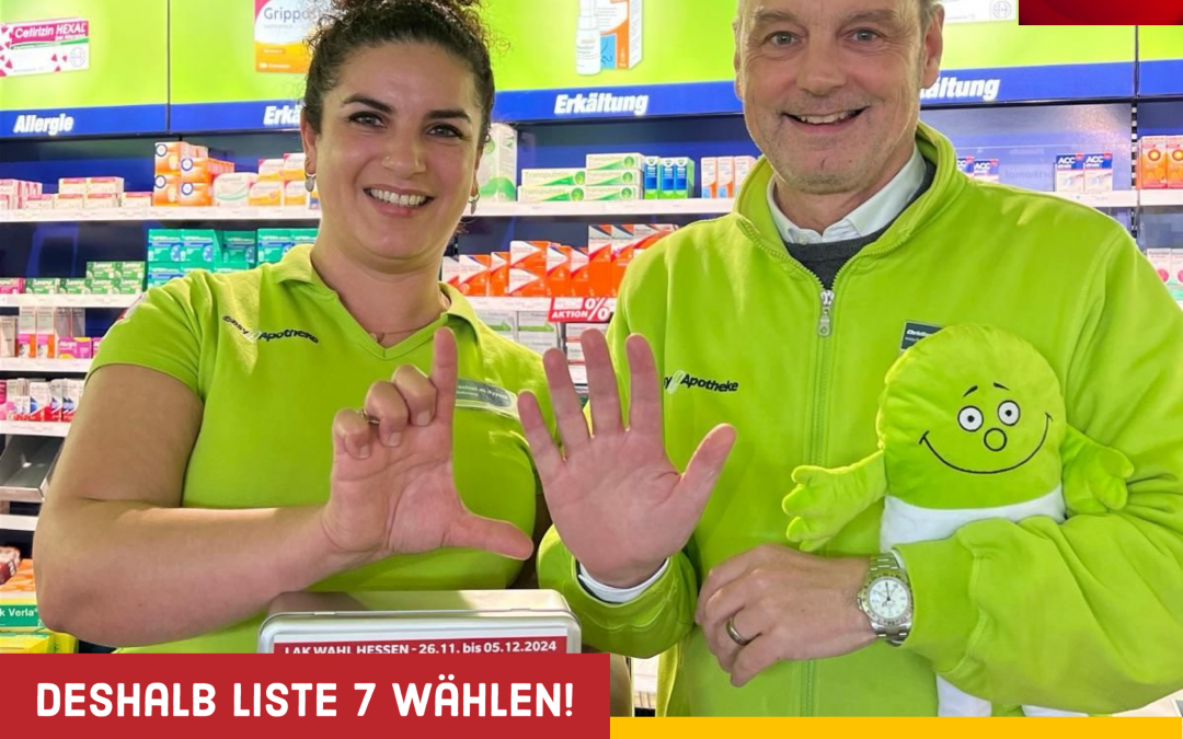 Wir sind Liste 7 – und das sind unsere Unterstützerinnen und Unterstützer!